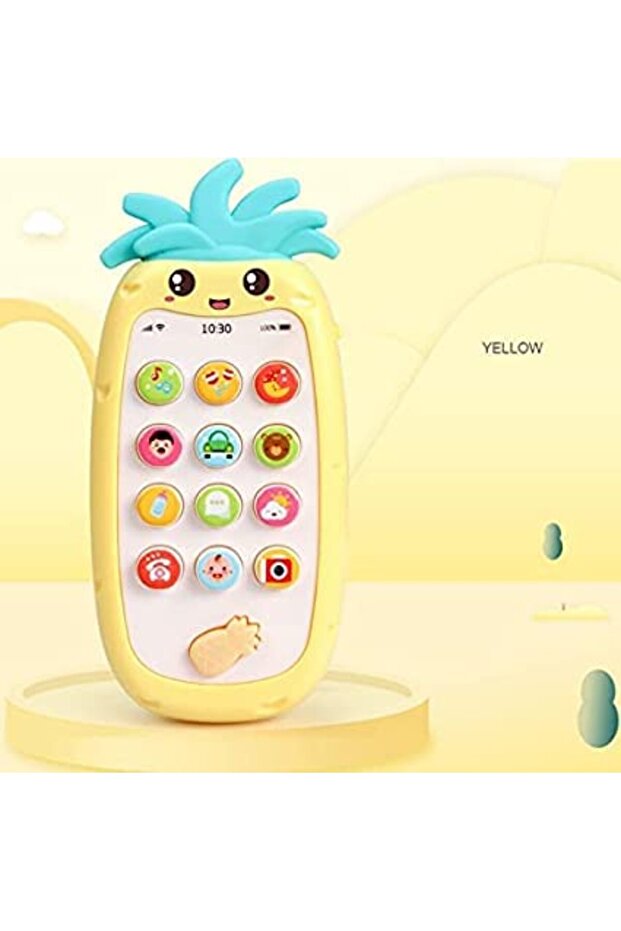 Telefon muzical interactiv Pineapple Yellow - 4