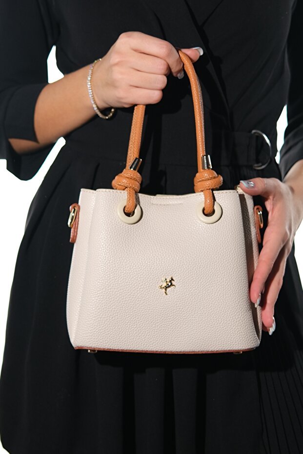 1498 Cream Tan Floter Women's Shoulder Bag