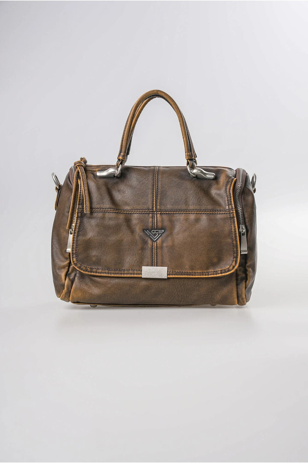 Women's Crossbody Handbag Daily Stylish Use Lightweight Modern Design Brown 18074