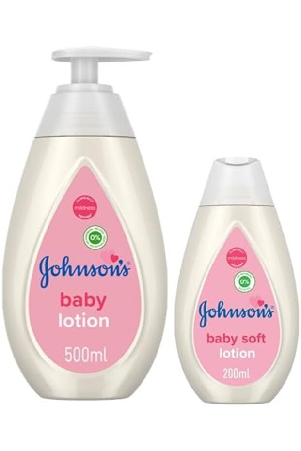 Baby 24-Hour Moisture Lotion – 500 ml + 200 ml Bundle