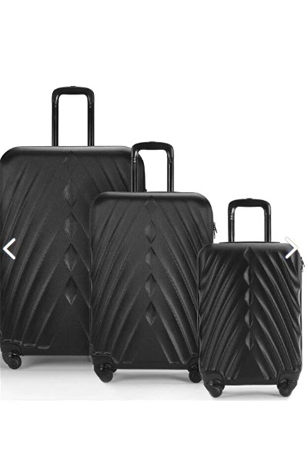 WX-400 3LÜ Set Siyah Valiz - 1
