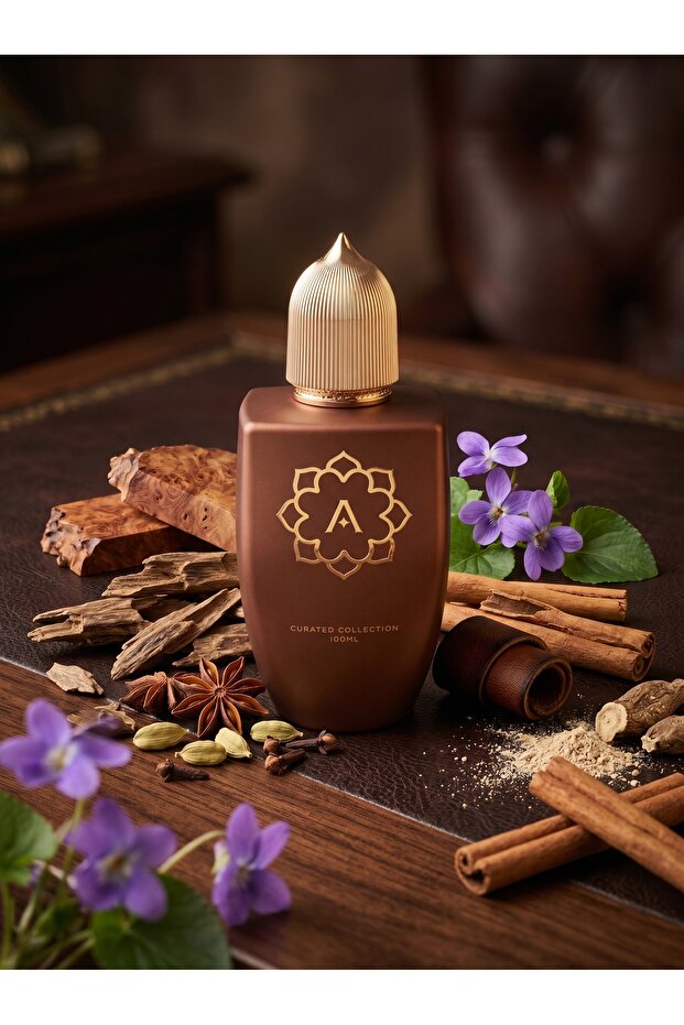 Crystalline EDP – 100ml Refined Niche Perfume – Smooth Leather & Violet Unisex Scent
