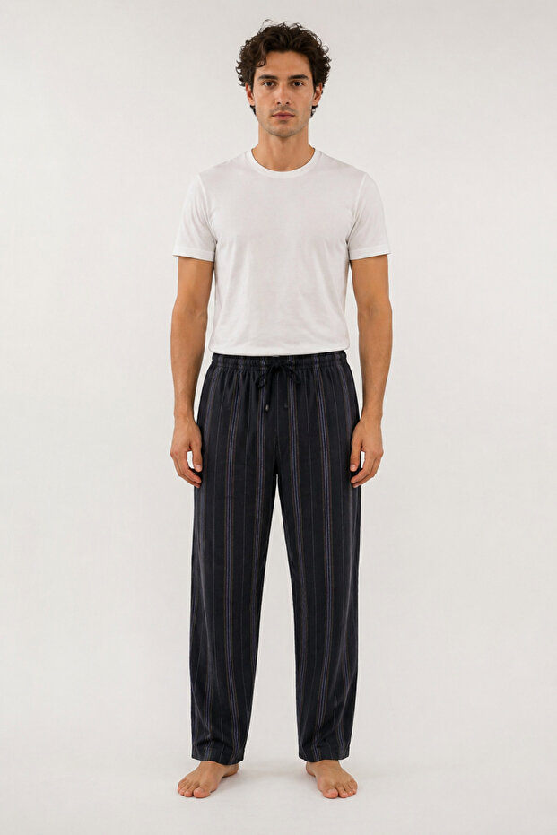 Ji̇ber Modal Cotton Men's Single Bottom Pajama 2891