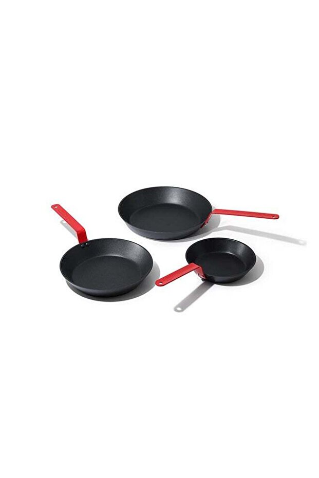 3 Piece Swiss Coating Frying Pan Set