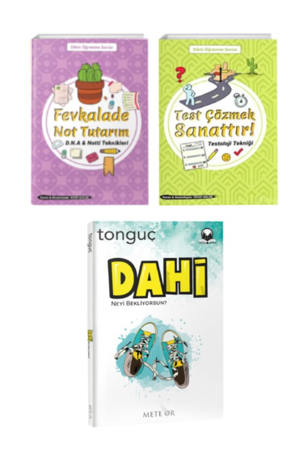 Effective Learning Series: Fevkalede Not Tutarım+Test Çözmek Sanattır+DAHİ