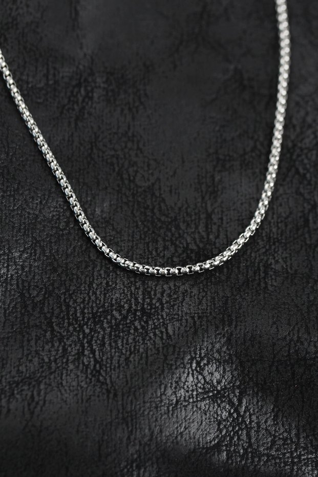 316L Steel Netian Chain Model Silver Rk Men's Necklace