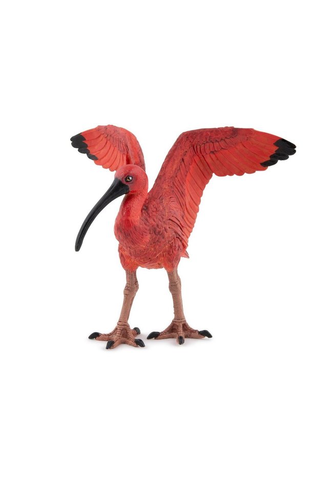 Figurină ibis roșu