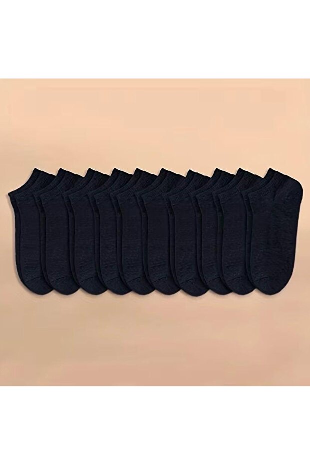 Economical Plain Socks Set of 10 Pairs