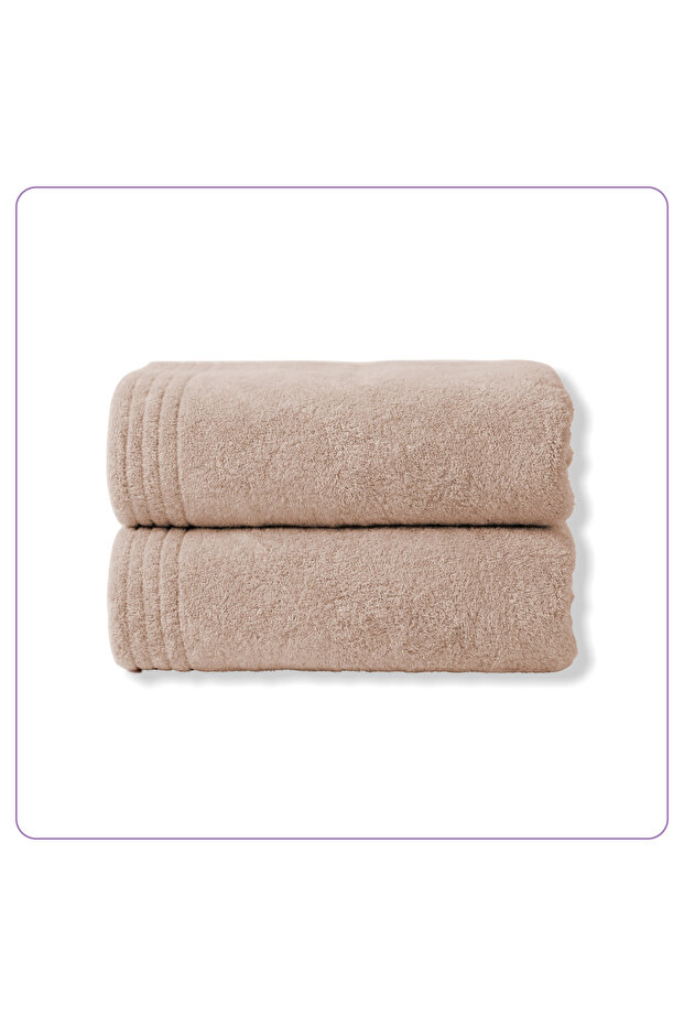 Bath Towel (2 Pack, 70 X 140 cm) - Microfiber 330 GSM - Super Soft, Hotel Quality, Ultra Soft, Highly Absorbent, Quick Dry, Lightweight, Unisex, Bathroom, Gym and Spa