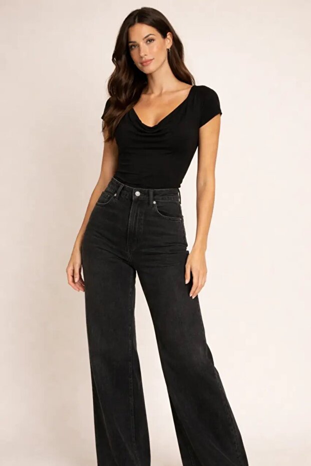 بلوزة من قماش مودال ديجاجي ياكا - ناعمة الملمس، أنيقة ومريحة