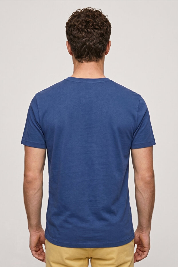 Basıl Royale 100% Cotton Basic T-Shirt - 5