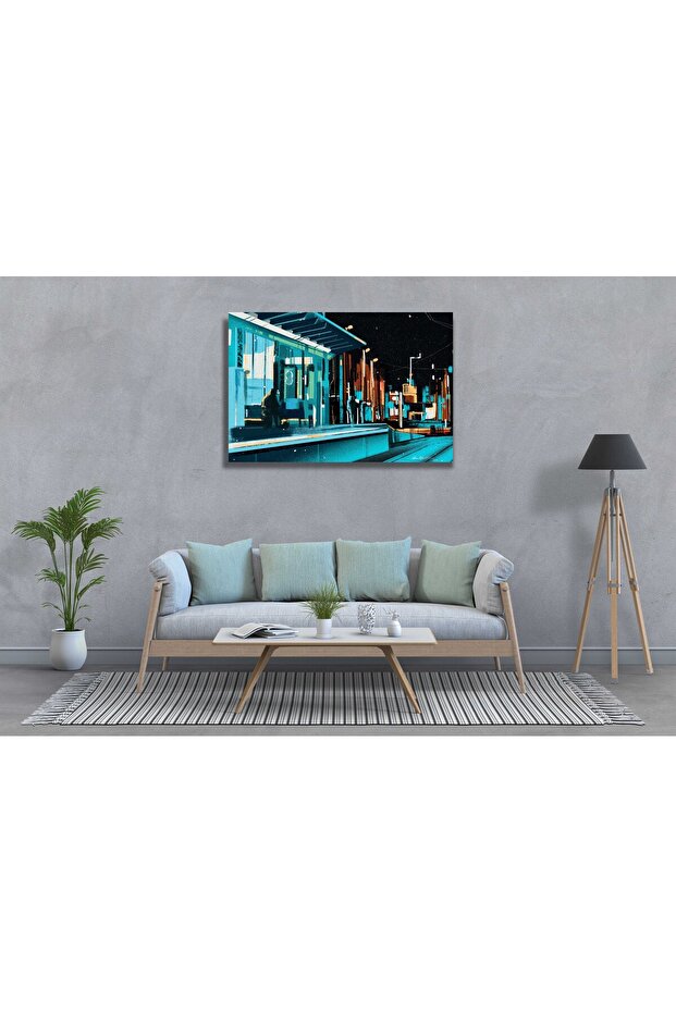 Tablou Canvas - Train Station - 2