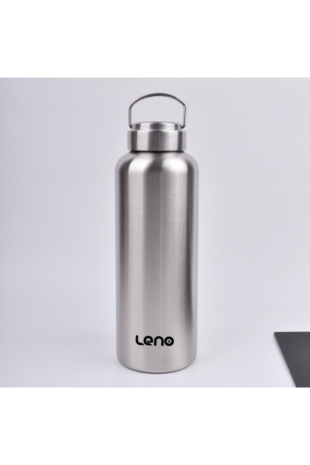 400-1500ml 1500ml 1pc Large Capacity Stainless Steel Sport Water Bottle Single-layer Rugged Water Cu