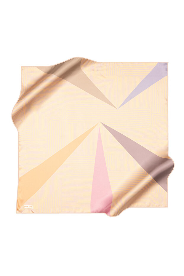 Kemik 90X90 Silk Crepe Satin Scarf