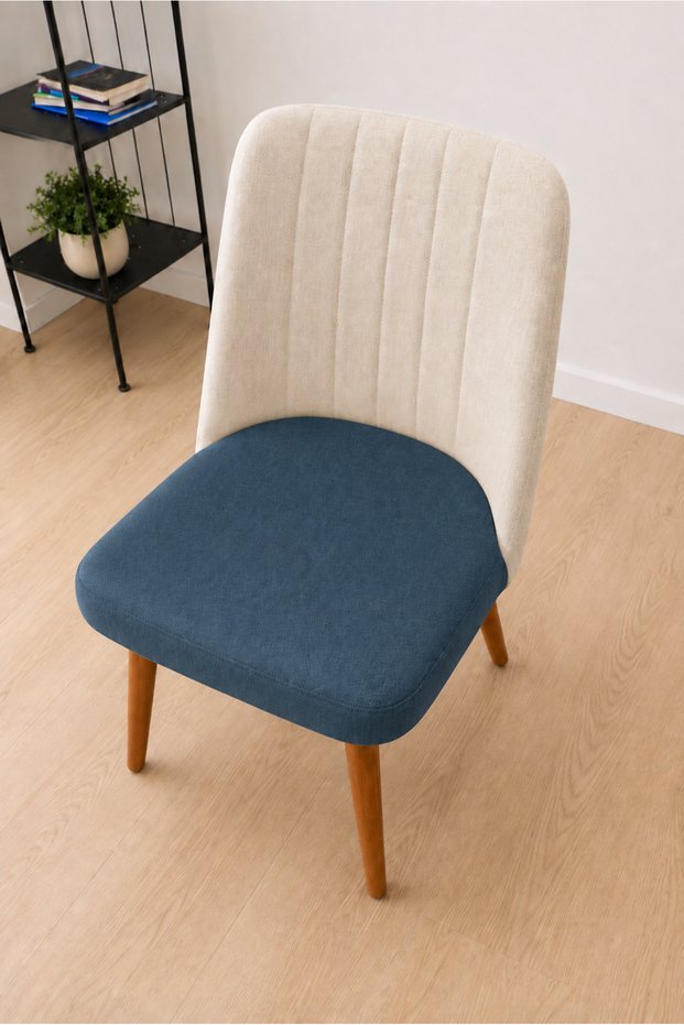Lakos Fabric Chair Cover Large Oval Washable Stretch Elastic Fabric Chair Cover 2 Pieces