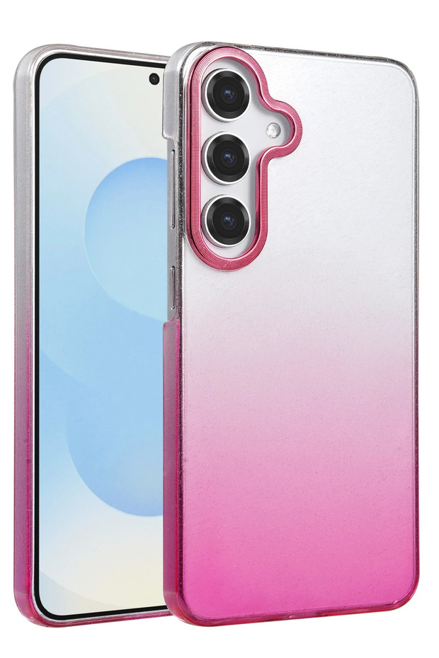Ilkeshop New Galaxy A14 4g Glossy Cover (145543) - Pink