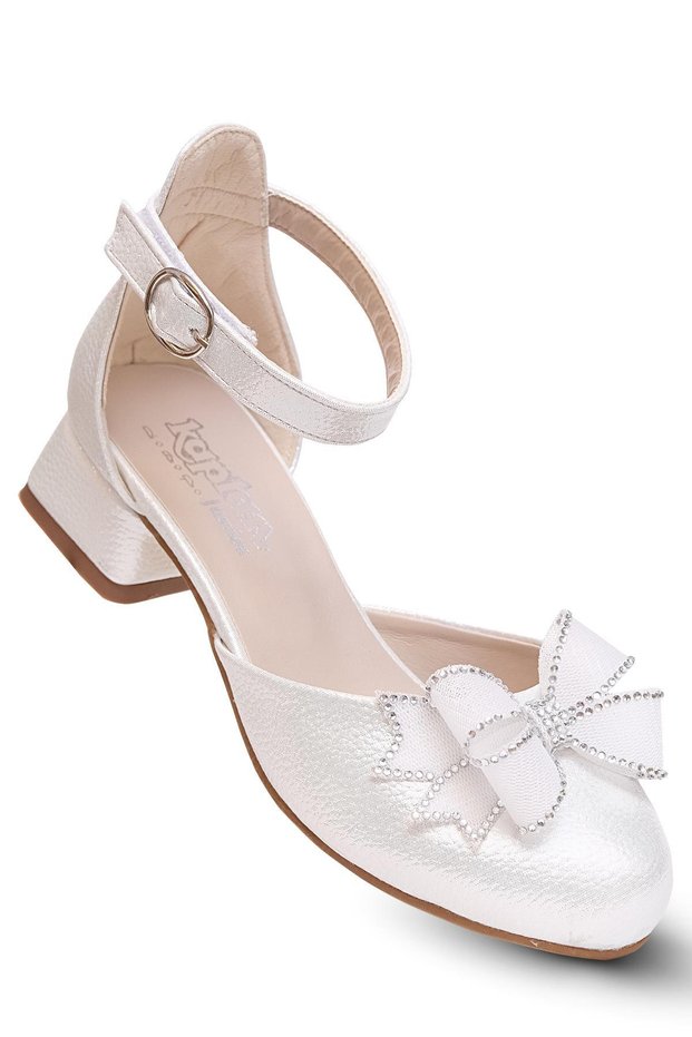 Girl's Heeled Evening Dress Shoes Pssk 700