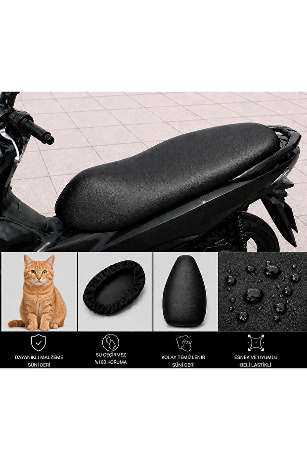 Kuba Easy Pro 50 1 Motorcycle Saddle Cover Waterproof Saddle Protection