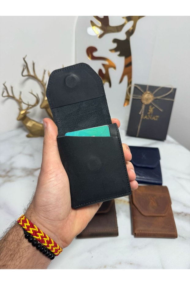 Viral Genuine Leather Magnetic Wallet with Plenty of Card Holders, Convenient Unisex Wallet