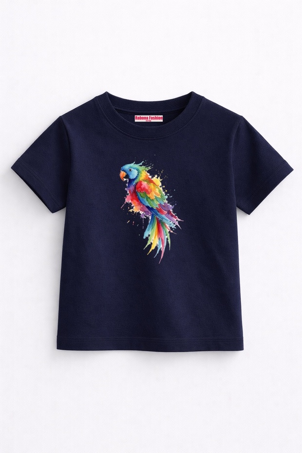 Color Splash Parrot T-Shirt