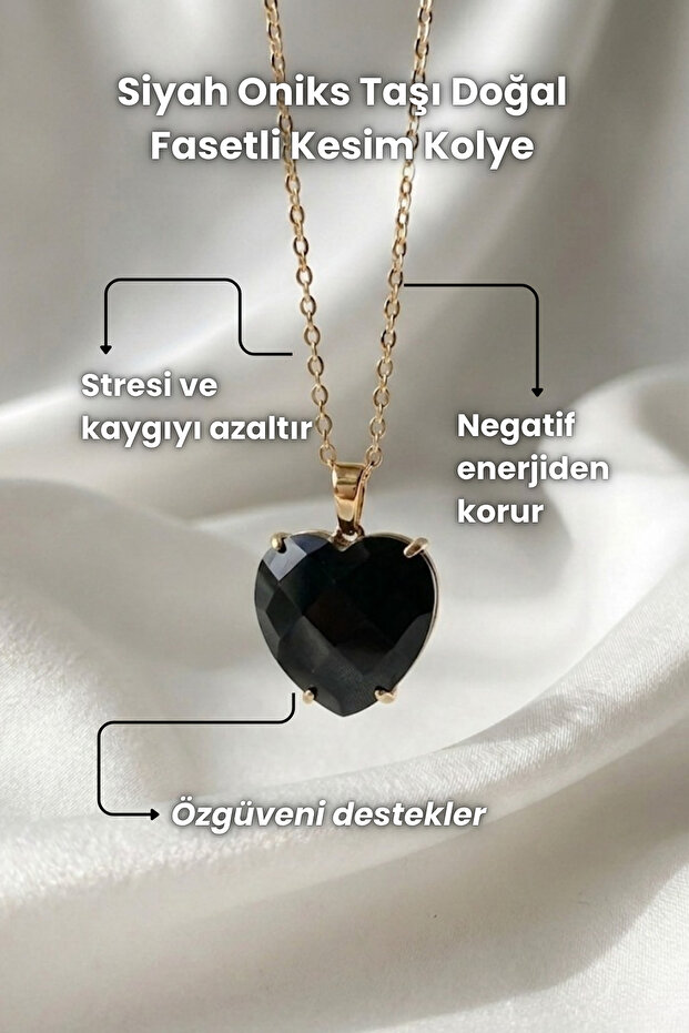 Black Onyx Stone Natural Faceted Cut