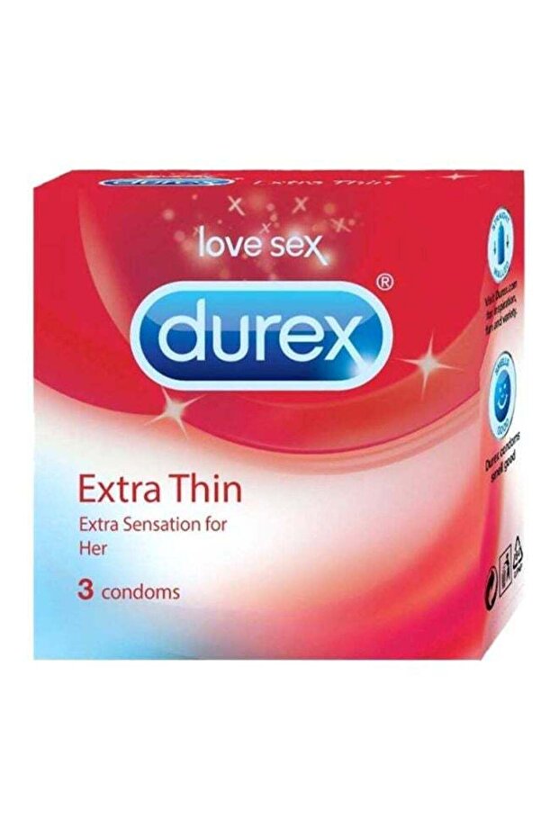 Durex 3-Piece Extra Thin Condoms