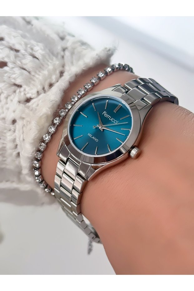 Steel Strap 2 Year Warranty 3 Atm Waterproof Women's Wristwatch + Bracelet Gift