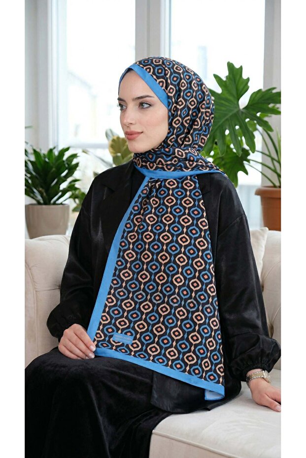 شال ناعم منقوش - 080