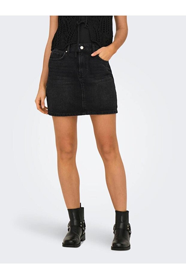 Mini Denim Skirt 15339630