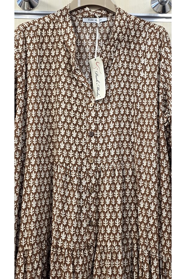 Rochie lungă din bumbac 100% bumbac - 4