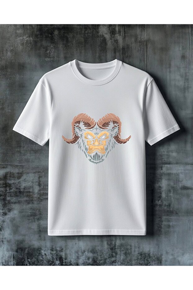 Koc Baski Beard Savas Printed Oversize T-Shirt