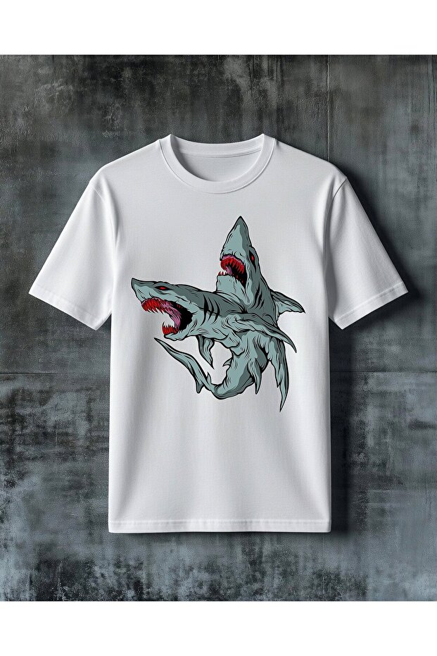 Kopek Kafa Korku Printed Oversize T-Shirt