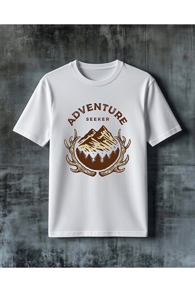 Adventure Seeker Dag Ormani Printed Oversize T-Shirt