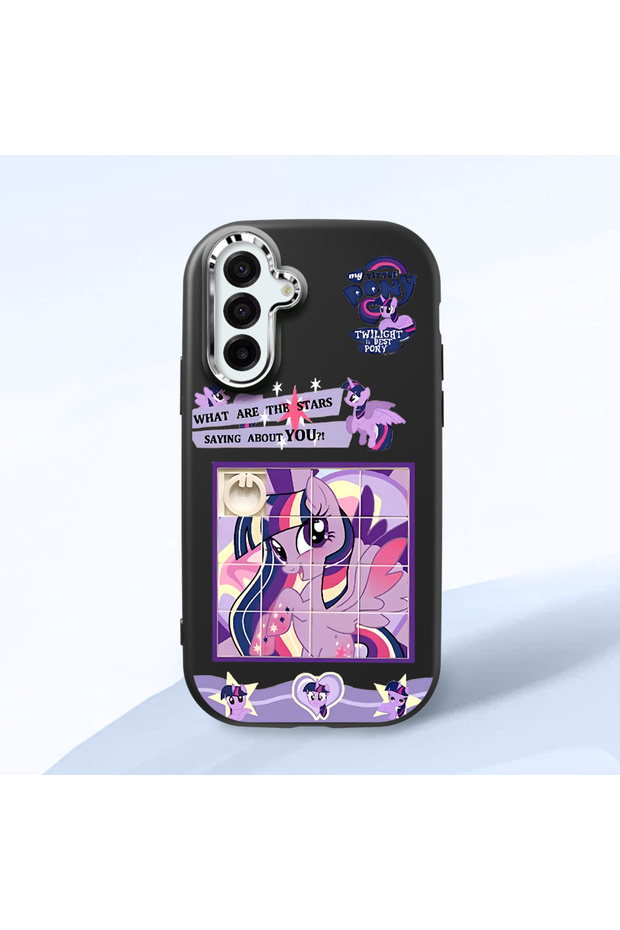Black Silicone Case with Shock-Absorbing Camera Protections Compatible with Samsung Galaxy A17 4G/5G