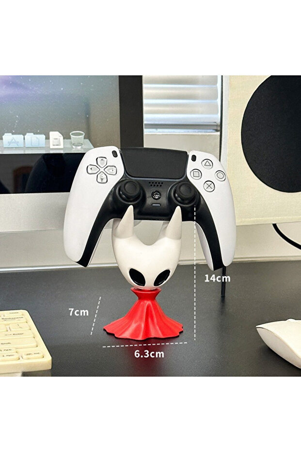 حامل تحكم ألعاب C Hornet Hollow Knight متوافق مع PS5/PS4 و Switch و Xbox وقاعدة عامة للهواتف المحمولة.