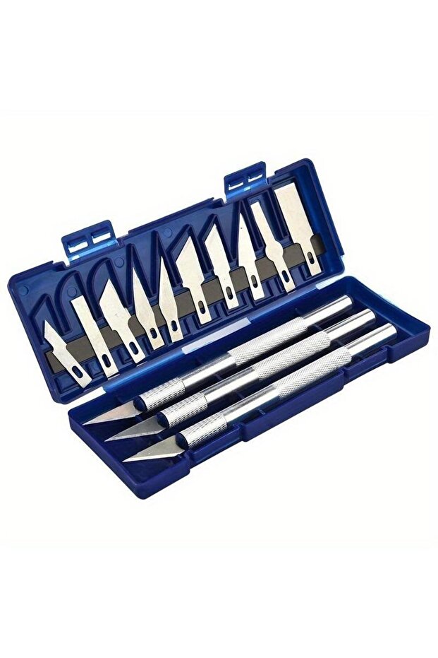 13pcs 13PCS Precision Cutter Set Hand Tool Craft Hobby Paper Cut Carving Aluminum Alloy Blades DIY w