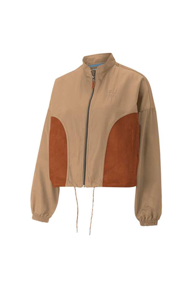 Women INFUSE Woven Jacket - Beige