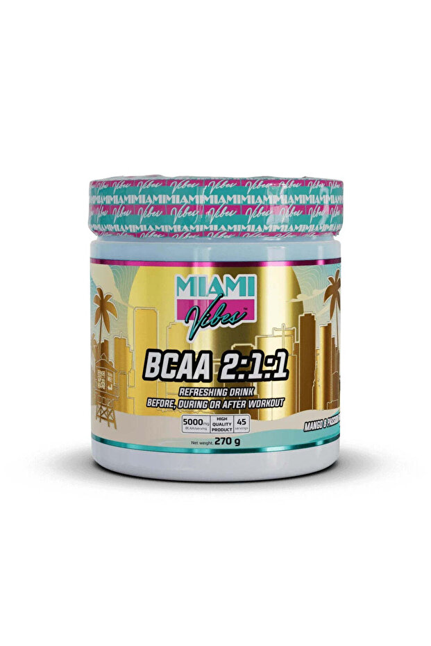 مسحوق BCAA بنسبة 2:1:1 بوزن 270 جرام