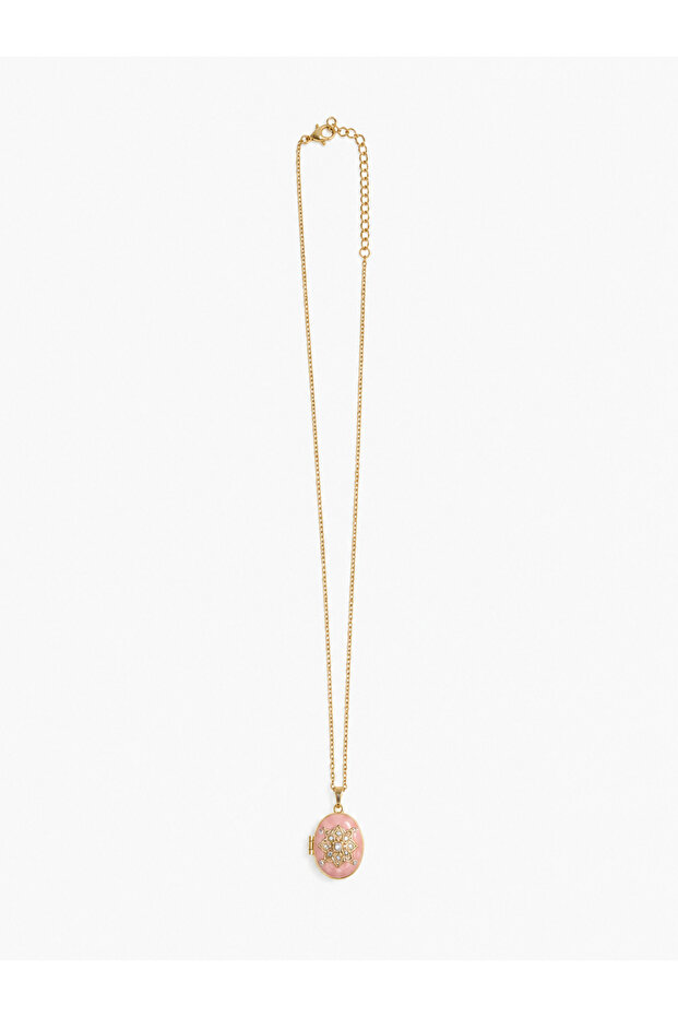 Rosé Locket Kolye