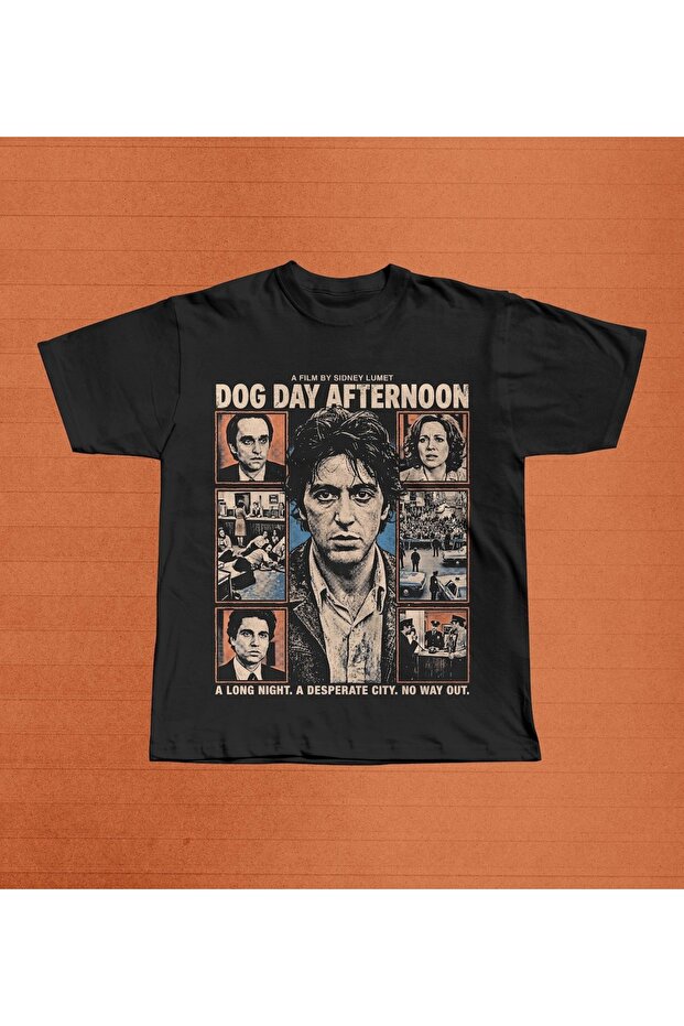 Dog Day Afternoon Printed Unisex Oversize T-Shirt