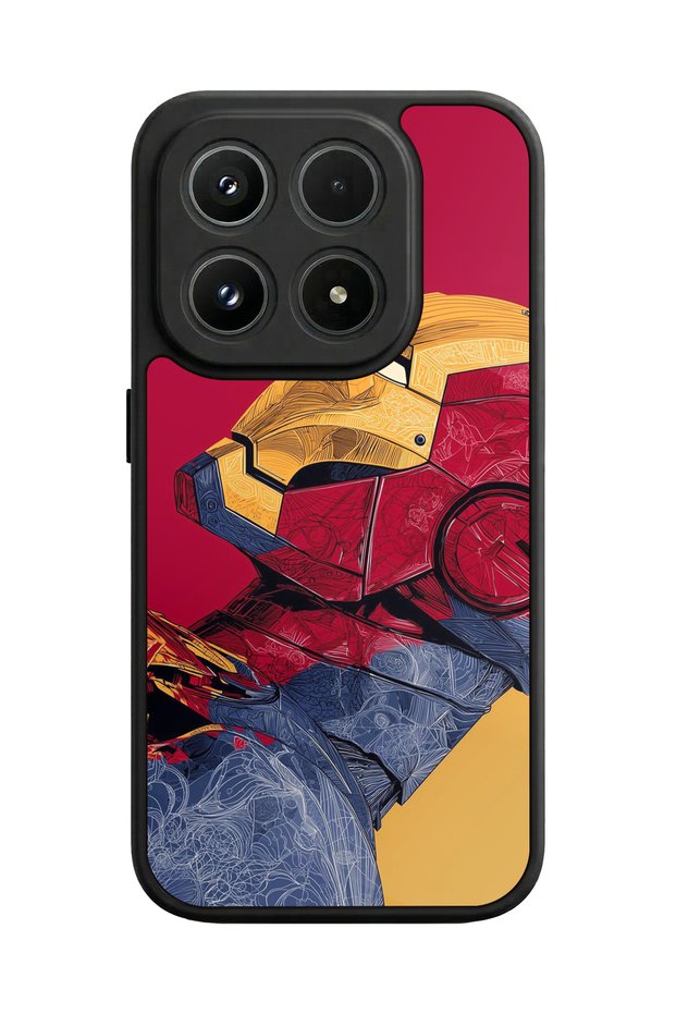 Xlaomi Mi 17 5g Compatible Glossy Premium Case with Iron Man Design