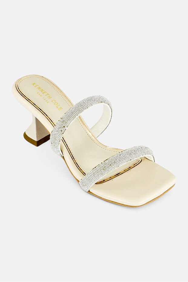 Women Slip On Sandals, Beige