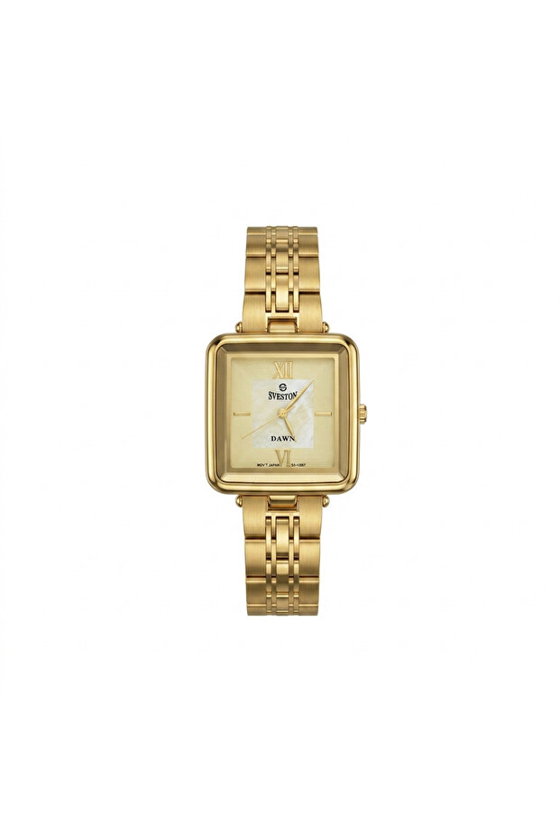 DAWN SV-19037 L GOLD DIAL - WOMEN'S QUARTZ