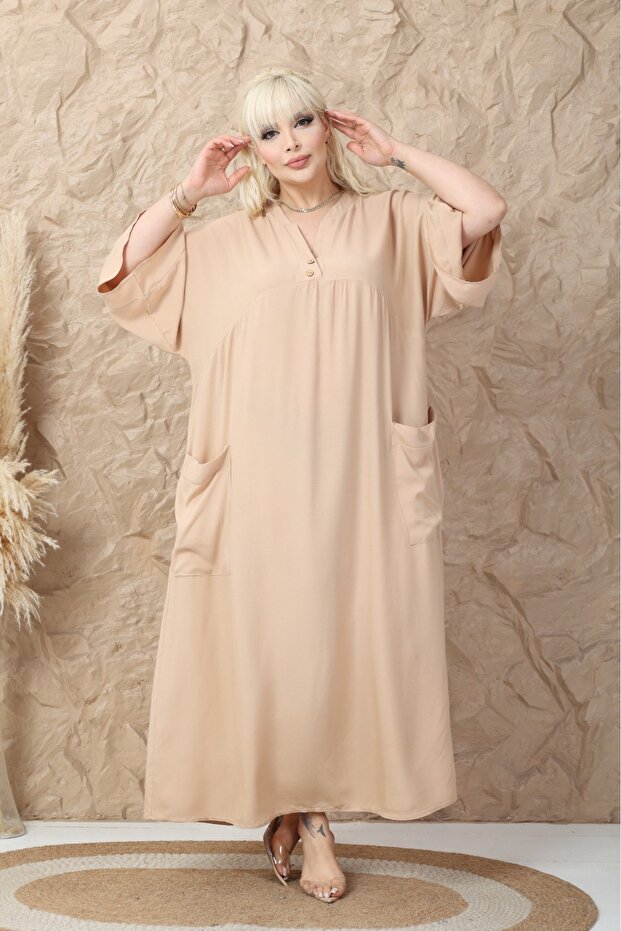 Rochie țesuta de damă marime mare - 5