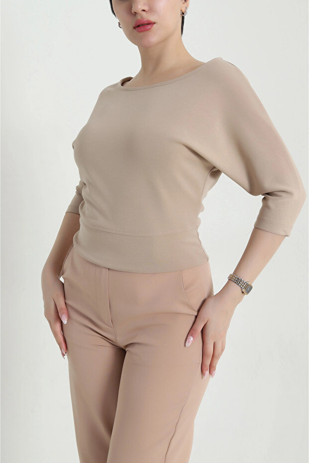 Women's Bat Sleeve Modal Blouse