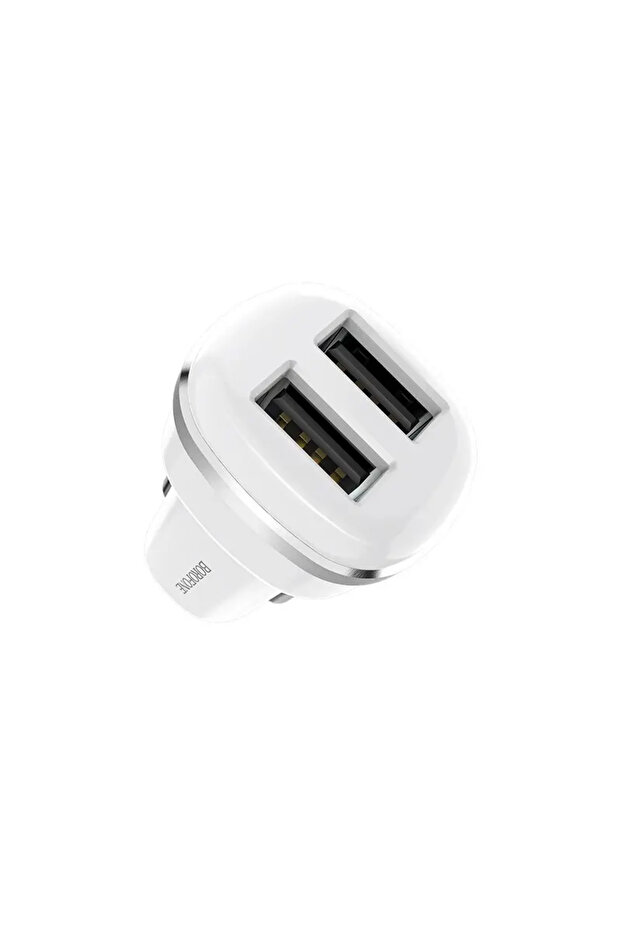 Încărcător auto 2x USB, alb - 3