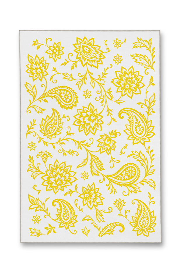 Sdt Fish Theme Patterned Modern Woven Base Decorative Carpet Mosso3484