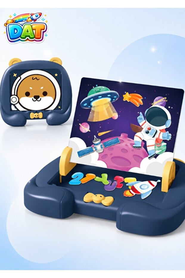 Magnetic Drawing Board Educational Learning Toy for Kids with Letters Numbers and Accessories