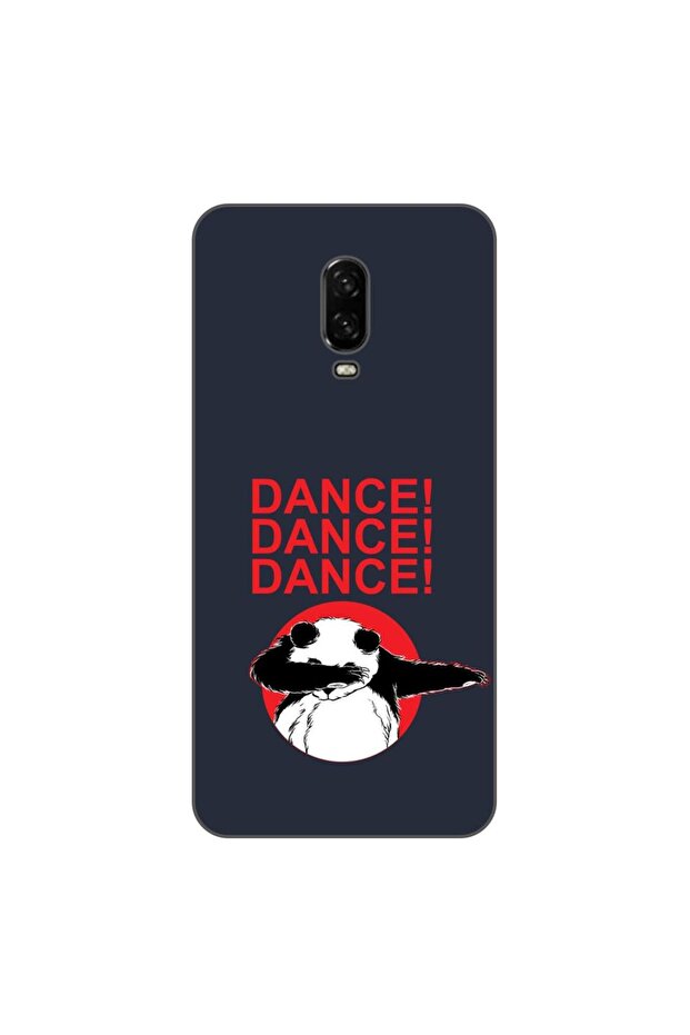 Case compatible with OnePlus 6T Silicone Gel Tpu Dance Pattern