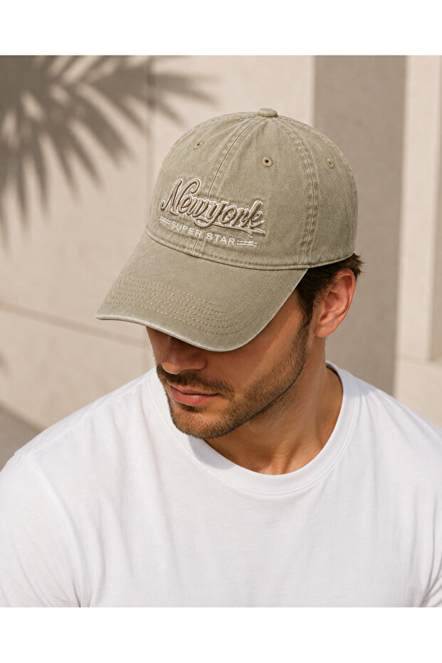 Washable Unisex Sports Khaki Hat